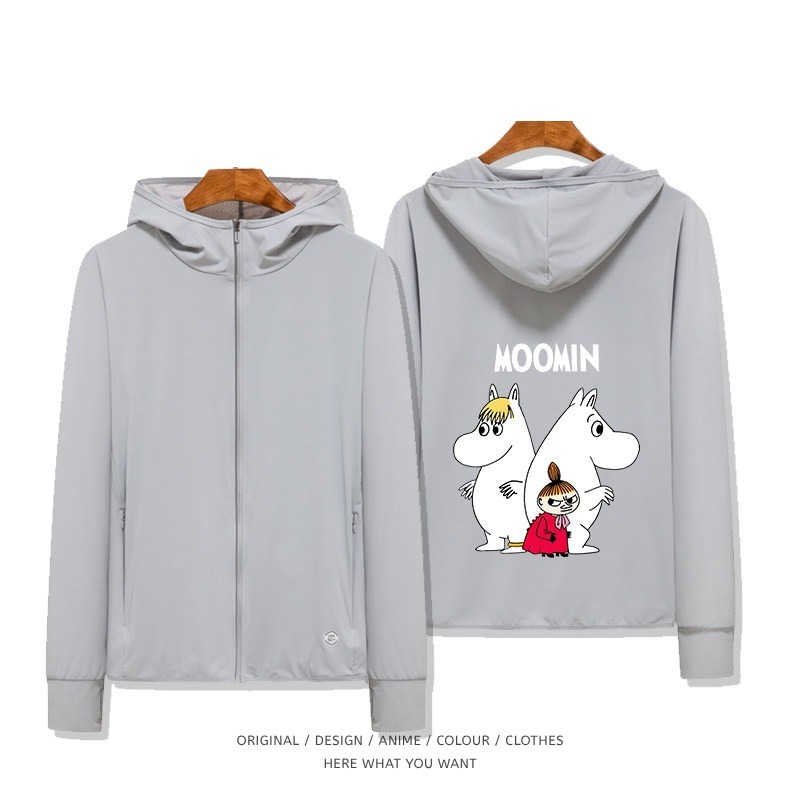 Moomin 嚕嚕米 夏季通勤冰絲速乾涼感防曬外套