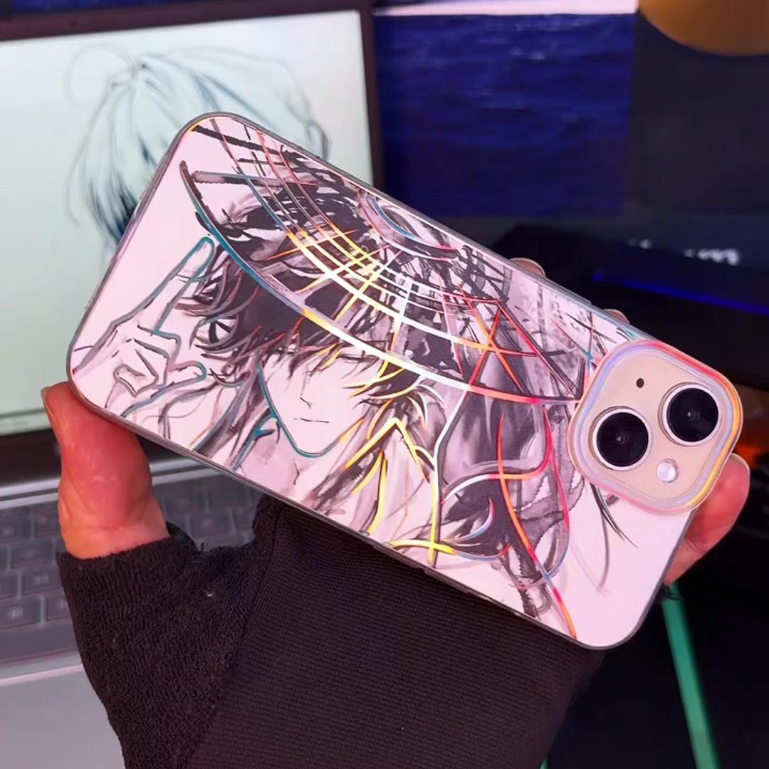 鳴潮極光金漸變手機殼