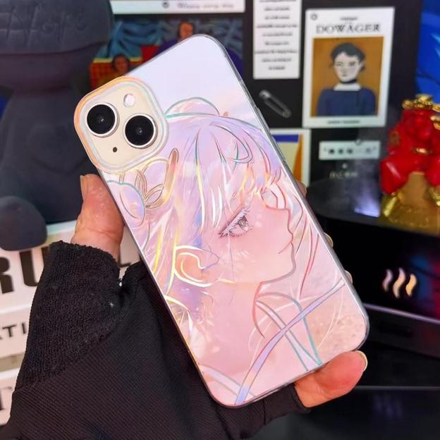 鳴潮極光金漸變手機殼