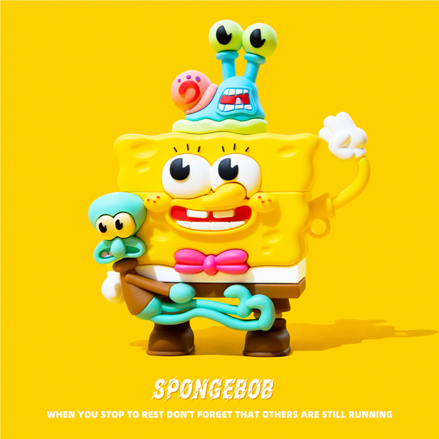 海綿寶寶AirPods耳機保護殼-CASEZONE