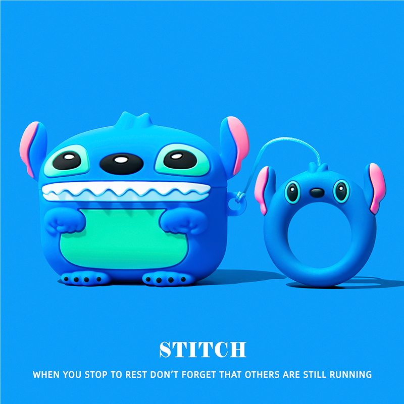 史迪奇AirPods耳機保護殼-CASEZONE