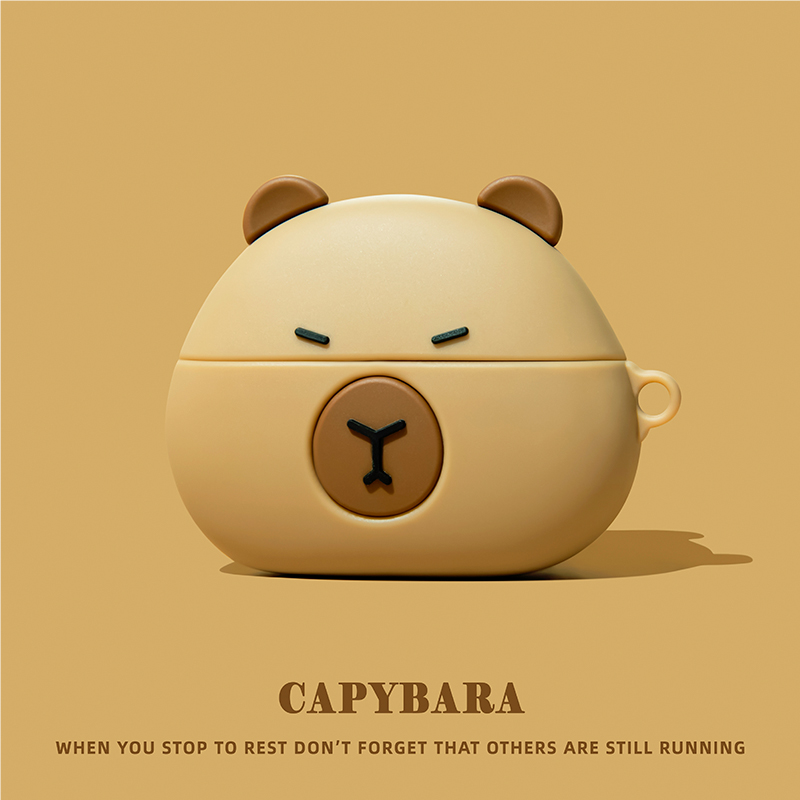 可愛小動物AirPods耳機保護殼-CASEZONE