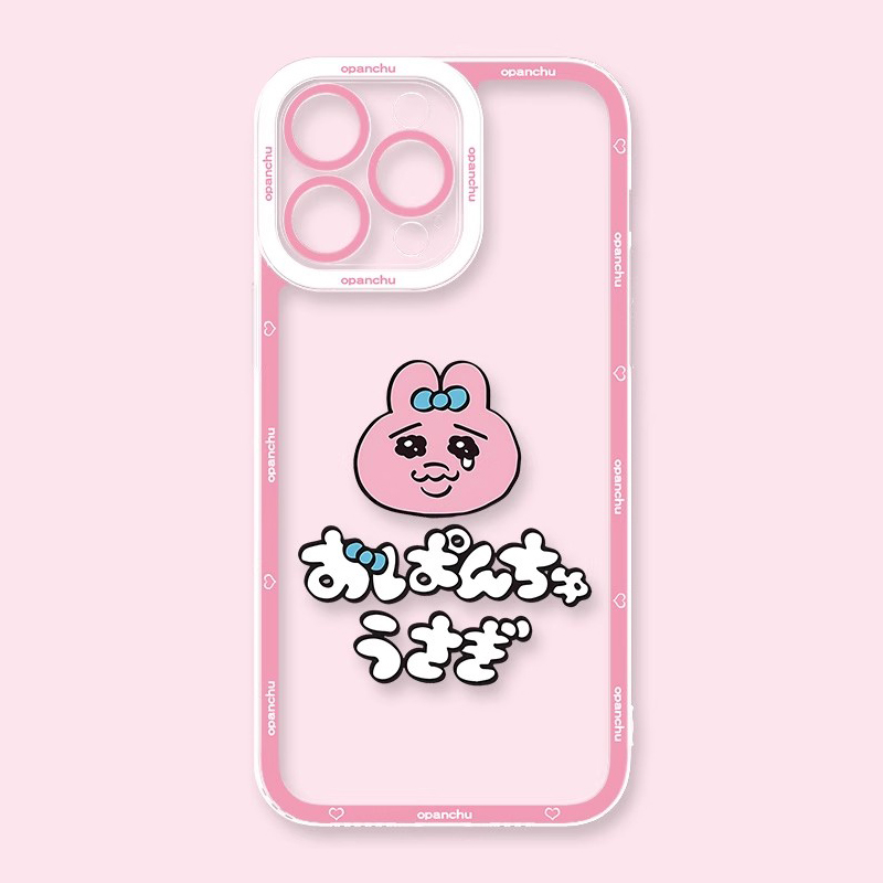 opanchu內褲兔透明防摔軟殼-CASEZONE