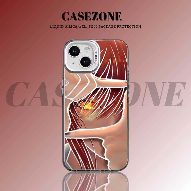 鏈鋸人彩銀防摔手機殼-CASEZONE