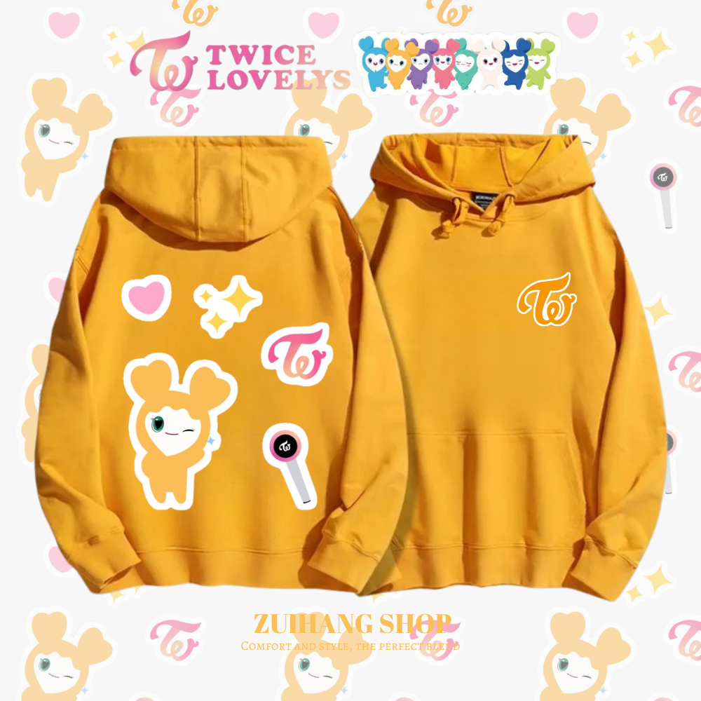 Twicelovely新款 親子情侶男女款連帽衛衣-CASEZONE