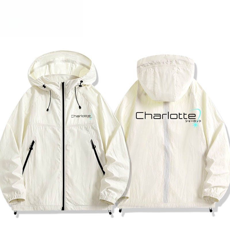key社Charlotte友利奈緒周邊 男女輕薄透氣防曬服外套