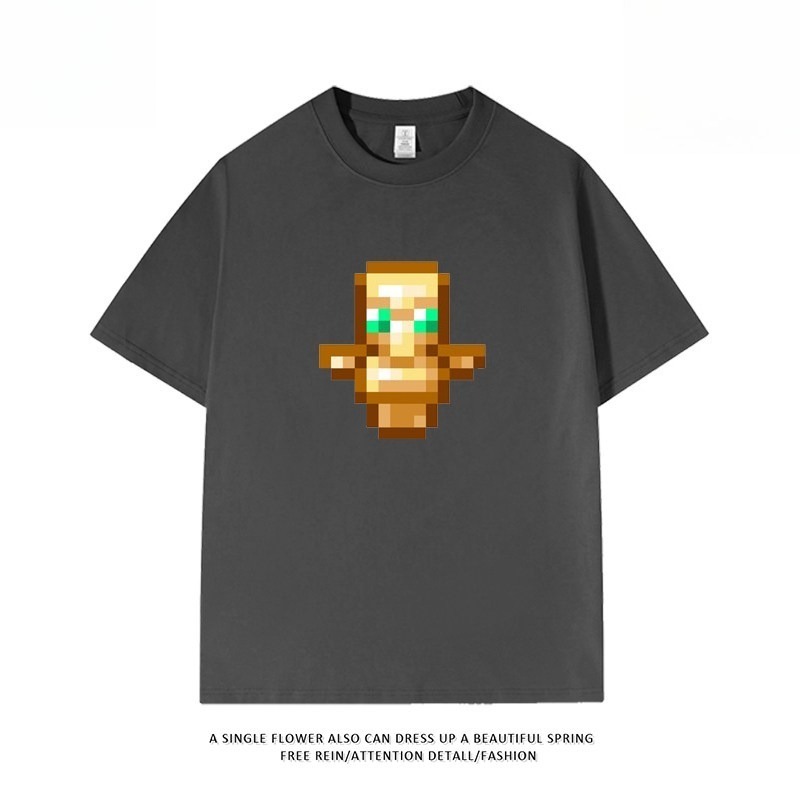 Minecraft不死圖騰 印花短袖T恤