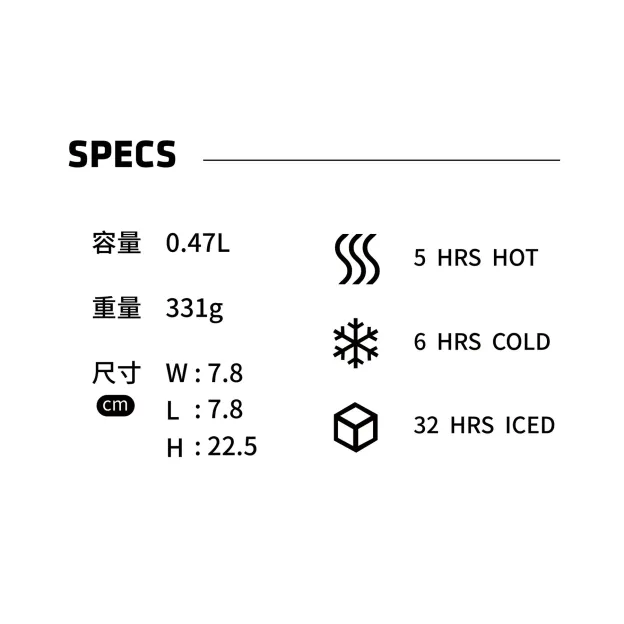Stanley 1913 × ZO&FRIENDS CAFÉ-TO-GO 真空馬克杯 | 0.35L | 白花花