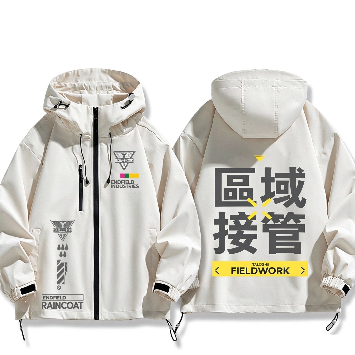 明日方舟終末地周邊 男女同款秋冬衝鋒衣