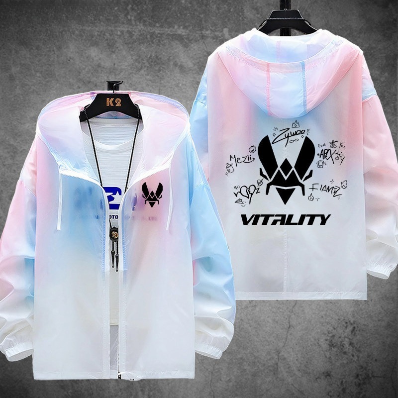 Vitality小蜜蜂戰隊 輕薄透氣漸變防曬衣外套