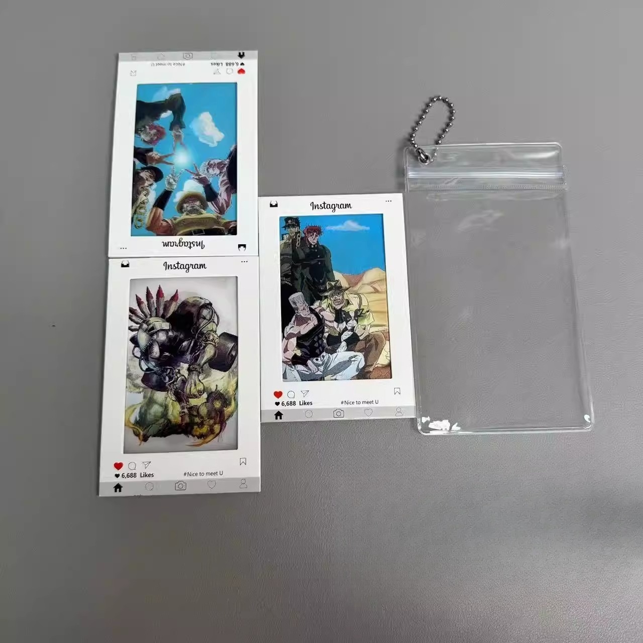 動漫 限量款3D多變光柵卡