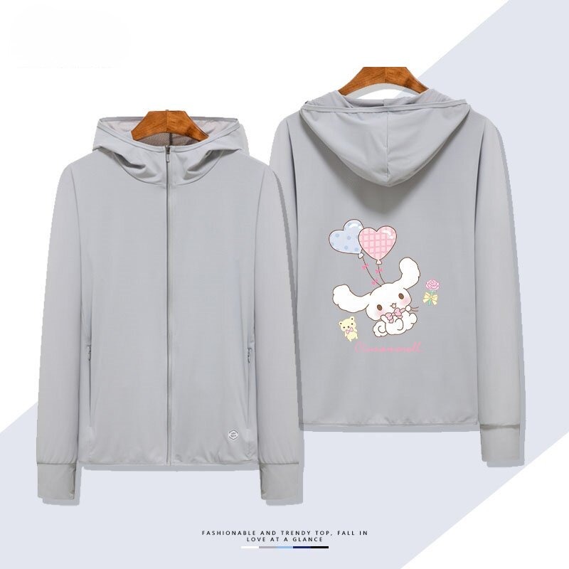 大耳狗 Cinnamoroll 夏季通勤冰絲速乾涼感防曬外套