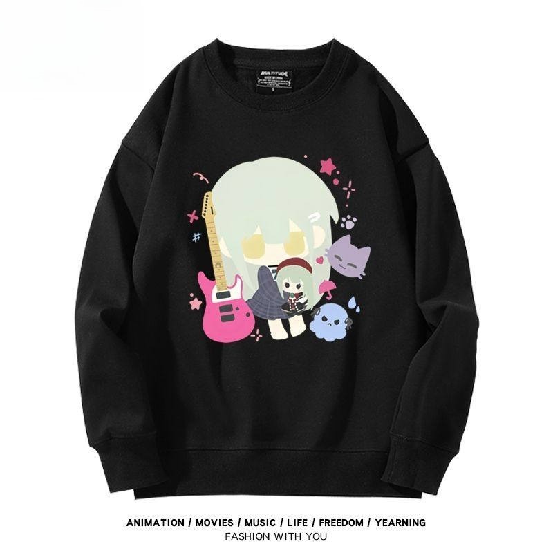 Mygo!AveMujica若葉睦 聯名親子情侶裝 圓領長袖