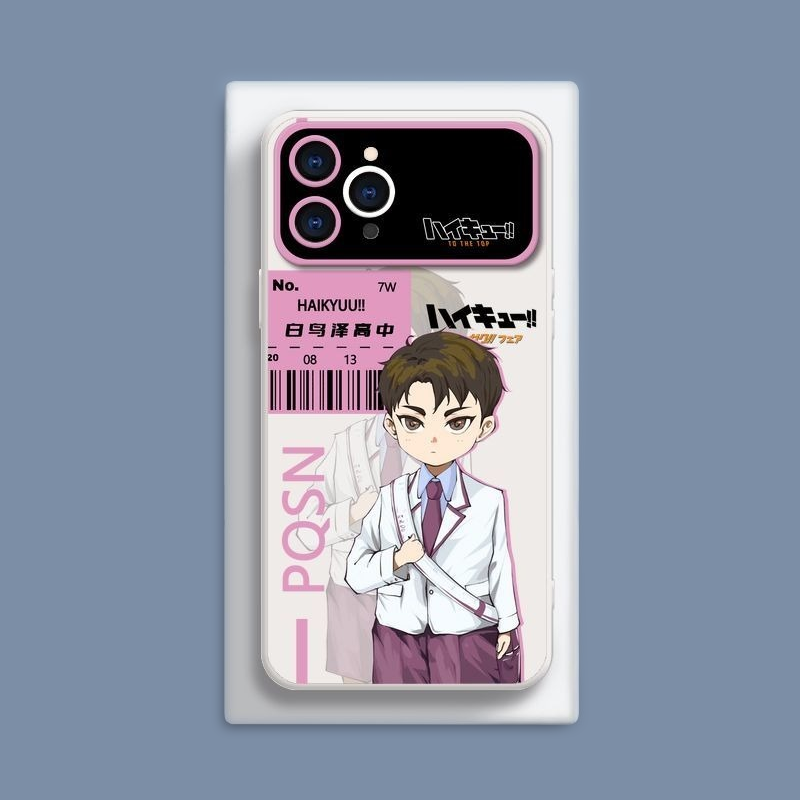 排球少年液態大視窗全包矽膠防摔軟殼-CASEZONE