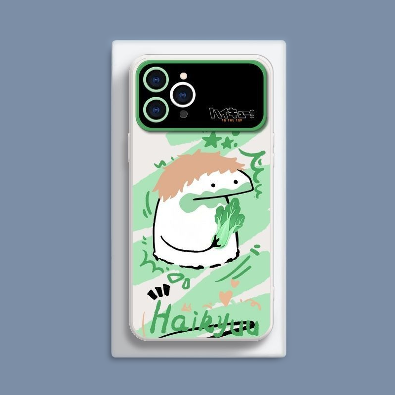 排球少年液態大視窗全包矽膠防摔軟殼-CASEZONE