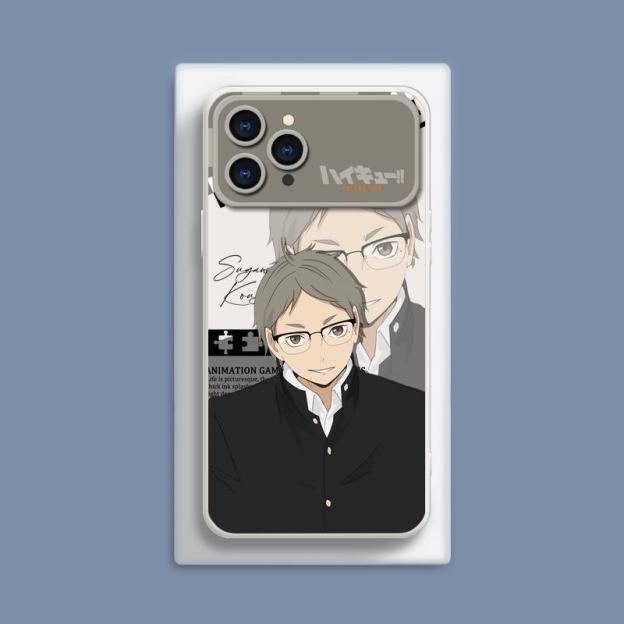 排球少年液態大視窗全包矽膠防摔軟殼-CASEZONE