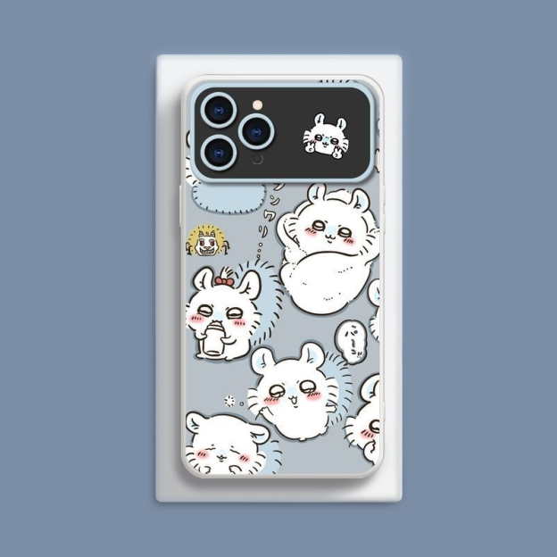 Chiikawa液態大視窗全包矽膠防摔軟殼-CASEZONE