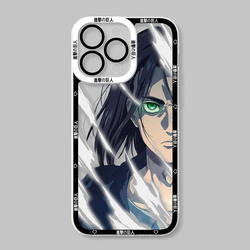 進擊的巨人透明防摔軟殼-CASEZONE