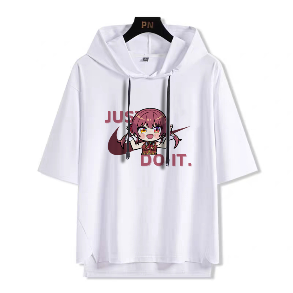 Vtuber HOLOLIVE 潮牌聯名連帽短袖T恤