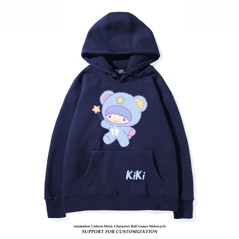 雙子星little twinstars新款 親子情侶男女連帽衛衣