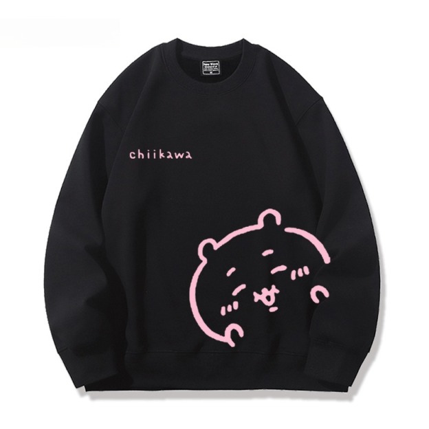 Chiikawa 聯名親子情侶裝 圓領長袖