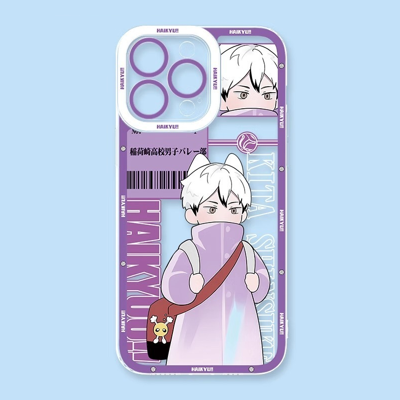 排球少年天使眼透明防摔軟殼