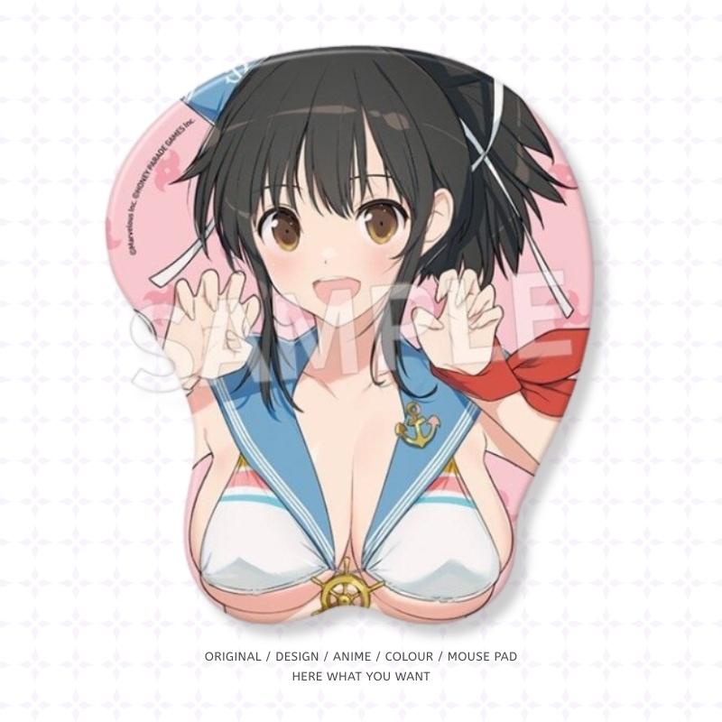 閃亂神樂 2026 x 新宿丸井 事後通販 3D立體護腕滑鼠墊
