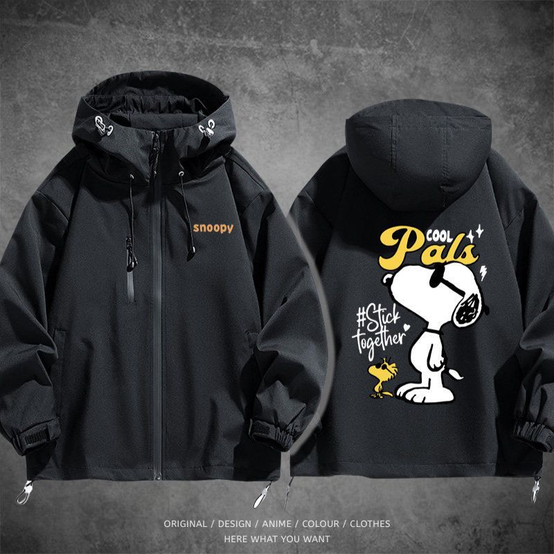 史努比 Snoopy 戶外機能防風防水衝鋒衣