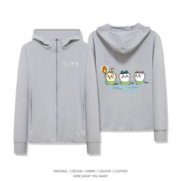 吉伊卡哇人魚島的秘密 夏季通勤冰絲速乾涼感防曬外套 Vol.2