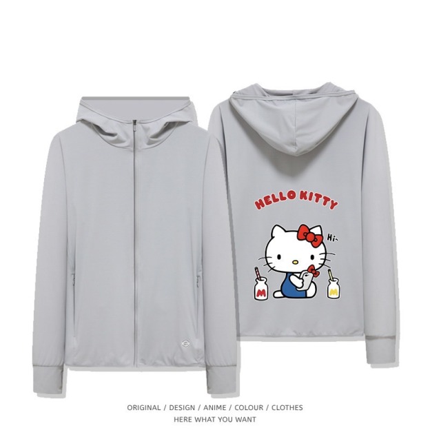 凱蒂貓 Hello Kitty 夏季通勤冰絲速乾涼感防曬外套