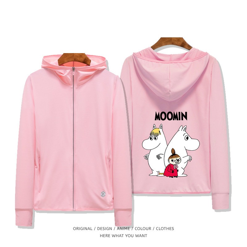 Moomin 嚕嚕米 夏季通勤冰絲速乾涼感防曬外套