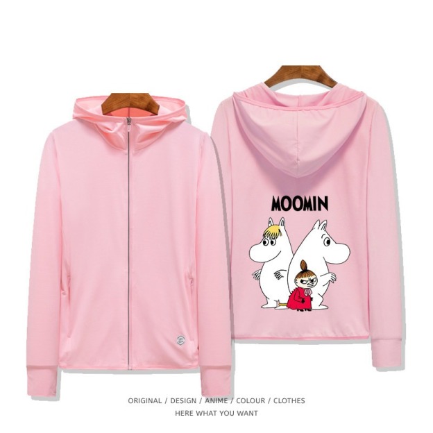Moomin 嚕嚕米 夏季通勤冰絲速乾涼感防曬外套