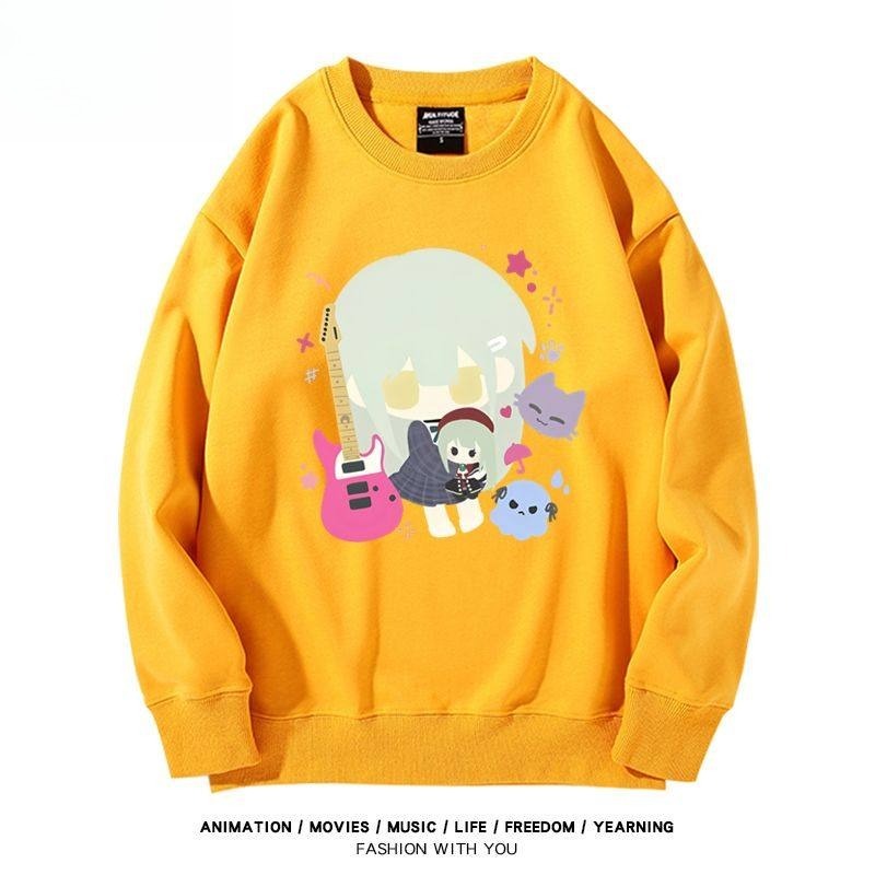 Mygo!AveMujica若葉睦 聯名親子情侶裝 圓領長袖