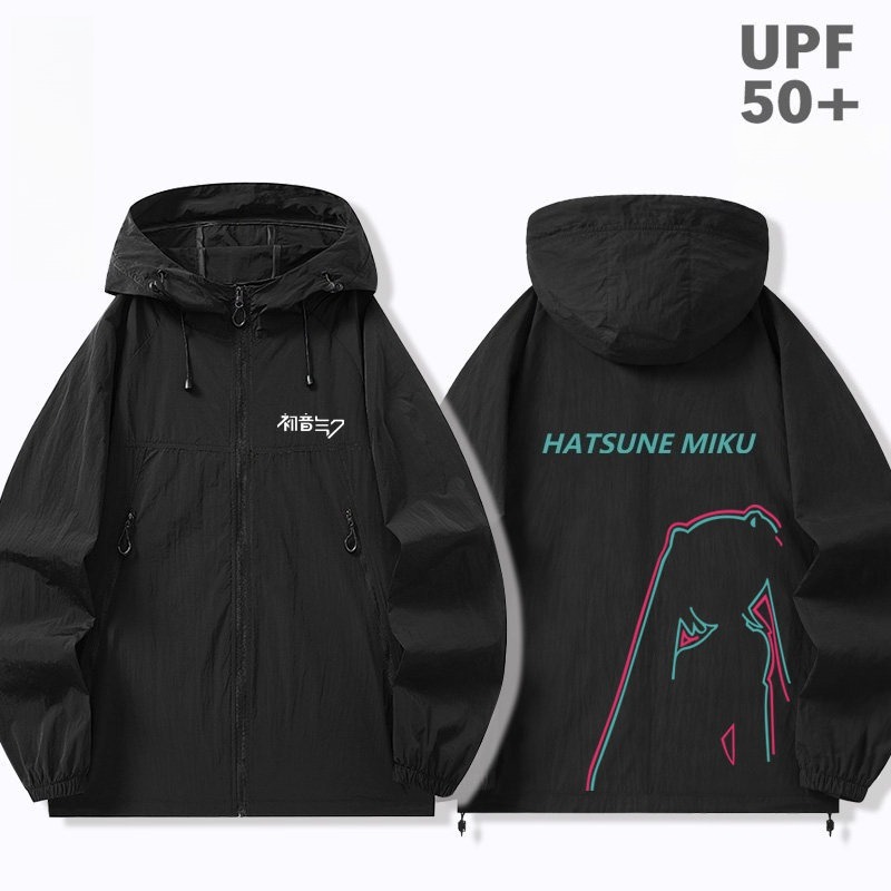 初音未來 男女輕薄透氣防曬服外套
