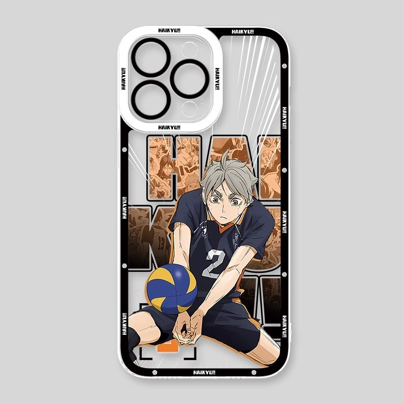 排球少年天使眼透明防摔軟殼