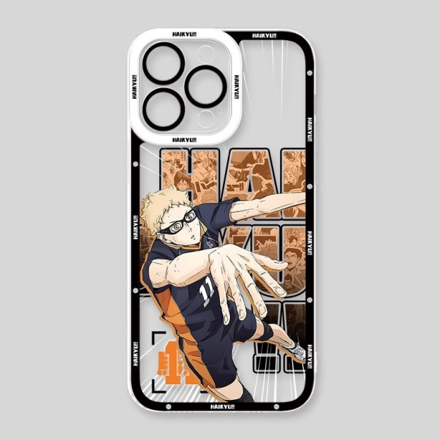 排球少年天使眼透明防摔軟殼