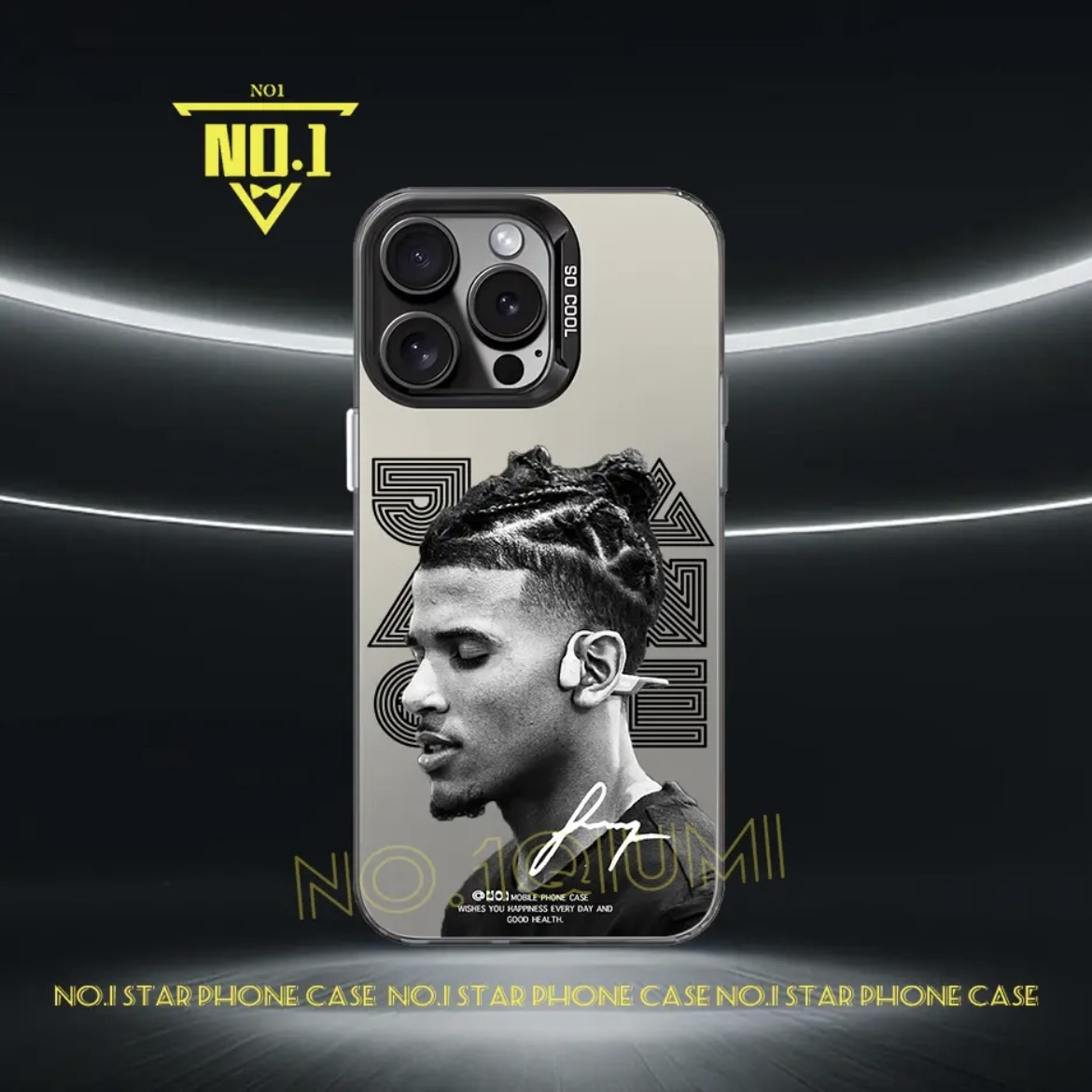 球星頭像｜彩銀球星手機殼-CASEZONE