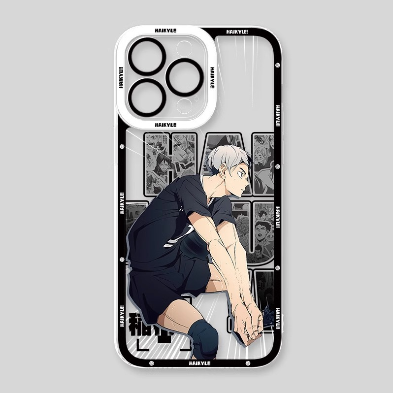 排球少年天使眼透明防摔軟殼