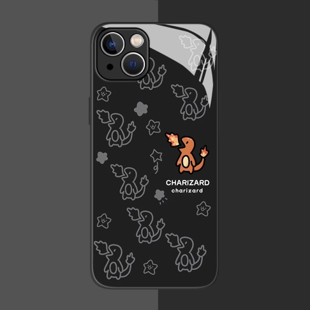 寶可夢新款高清全包防摔玻璃殼-CASEZONE