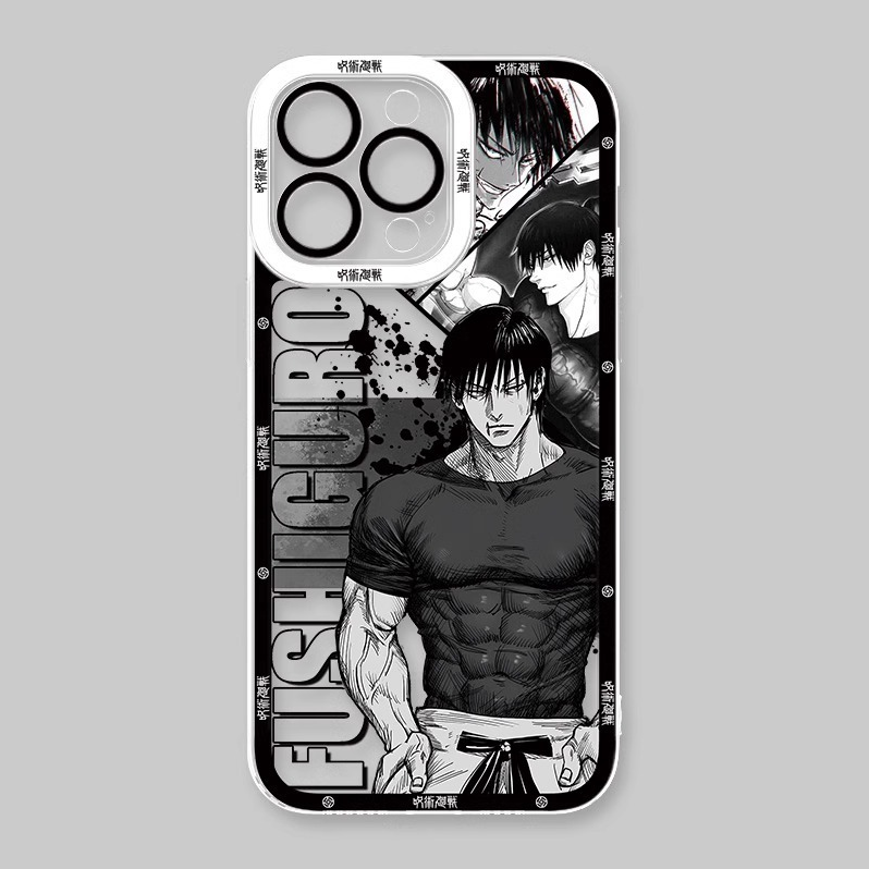 咒術迴戰透明防摔軟殼-CASEZONE