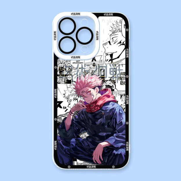 咒術迴戰透明防摔軟殼-CASEZONE