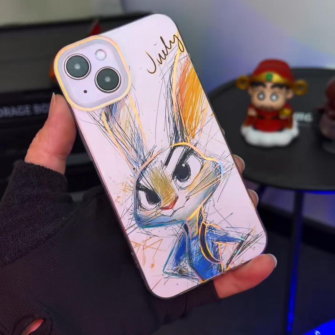 動物方城市 極光金漸變手機殼