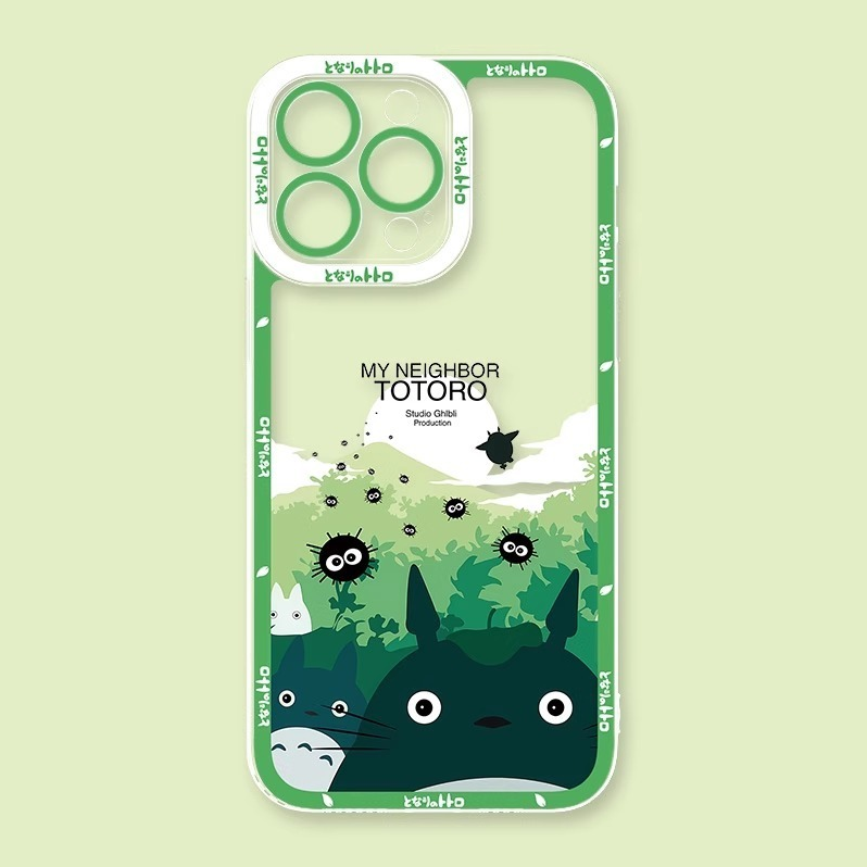 卡通龍貓透明防摔軟殼-CASEZONE