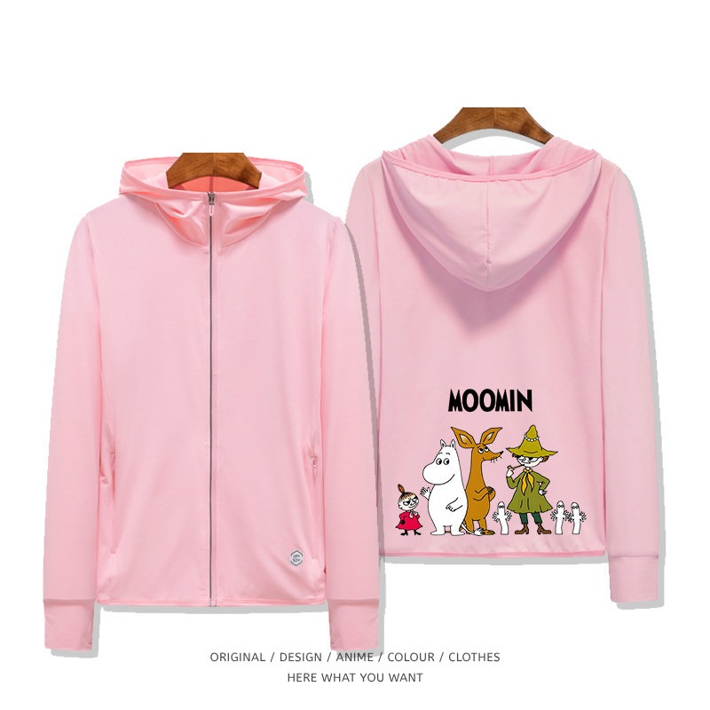 Moomin 嚕嚕米 夏季通勤冰絲速乾涼感防曬外套