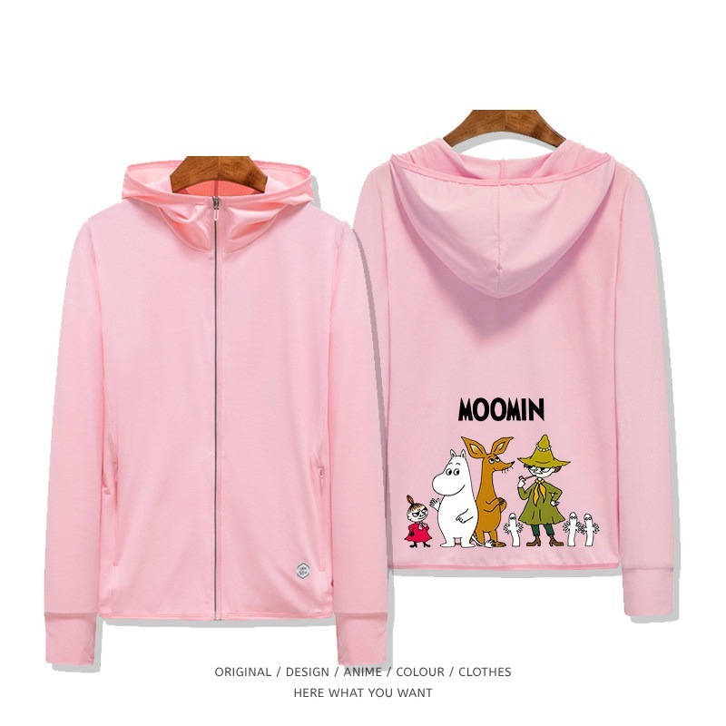 Moomin 嚕嚕米 夏季通勤冰絲速乾涼感防曬外套
