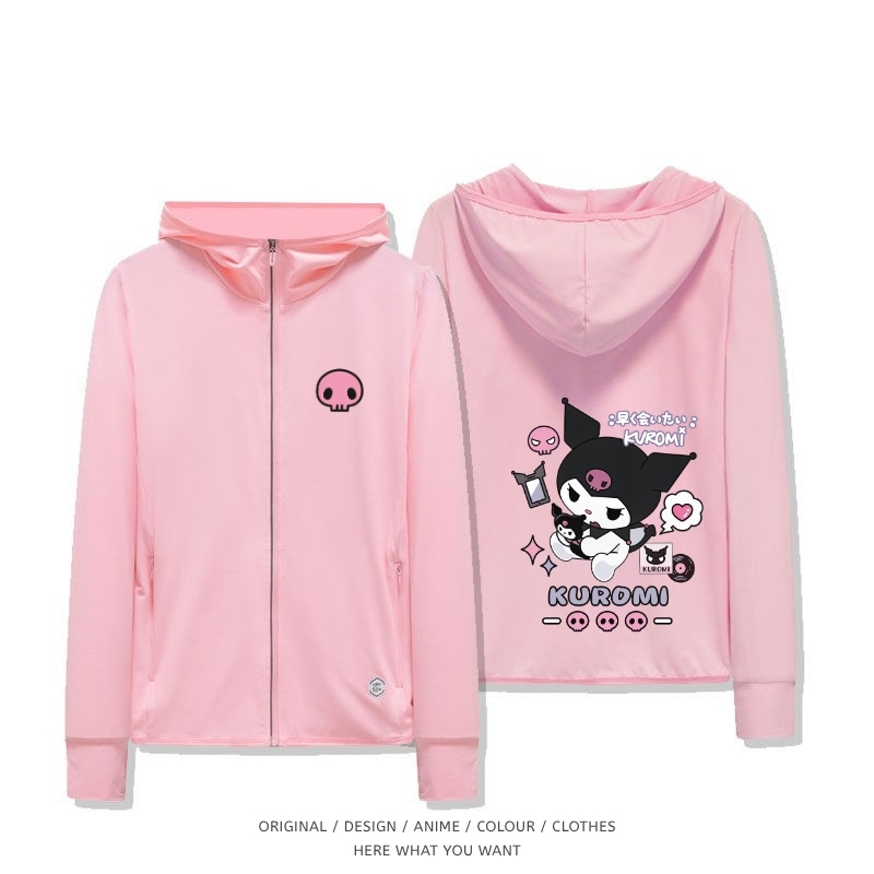 酷洛米 Kuromi 夏季通勤冰絲速乾涼感防曬外套