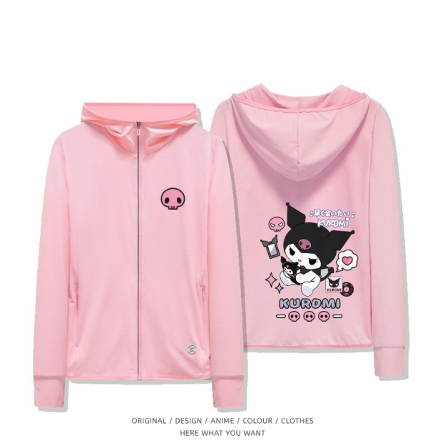 酷洛米 Kuromi 夏季通勤冰絲速乾涼感防曬外套