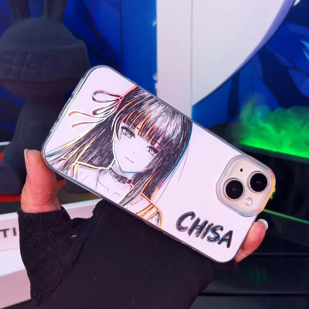 鳴潮極光金漸變手機殼