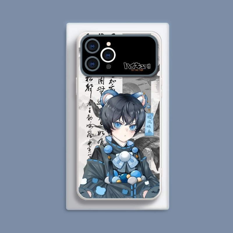 排球少年液態大視窗全包矽膠防摔軟殼-CASEZONE