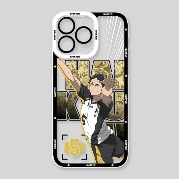 排球少年天使眼透明防摔軟殼